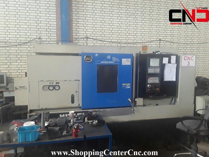 تراش سی ان سی دو محور HITACHI SEIKI TF 25 ساخت ژاپن
